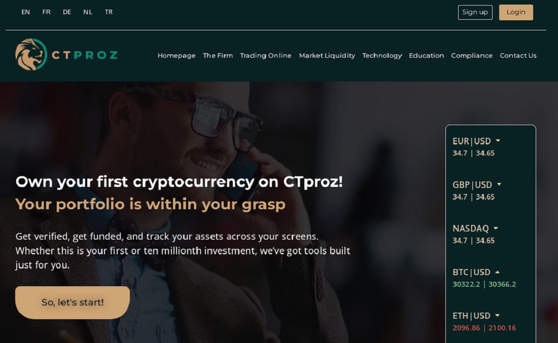 CTproz Homepage